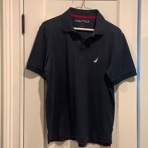 Nautical Men’s Navy Blue Polo Shirt